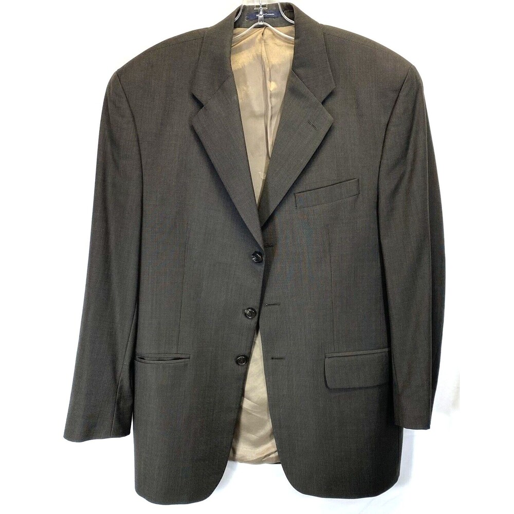 Chaps Ralph Lauren Men's 41 R (40R) Sports Coat/Suit Jacket Wool Cashmere Blend
